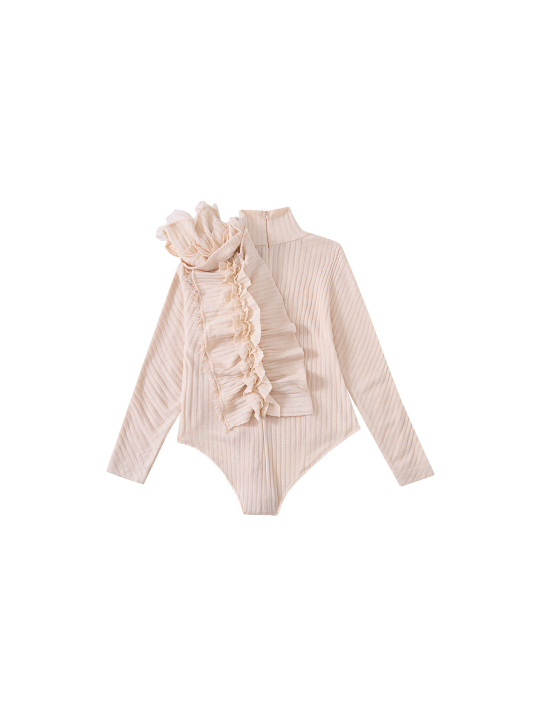 ROSETTE KNIT SWEATER