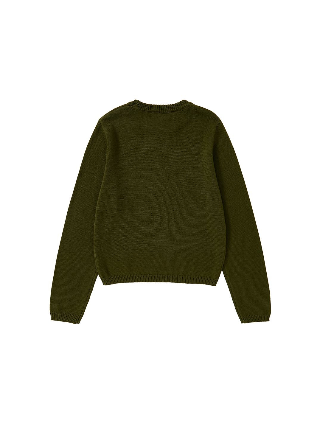LAYERED CREW SWEATER